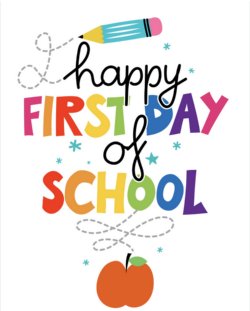 First Day of School